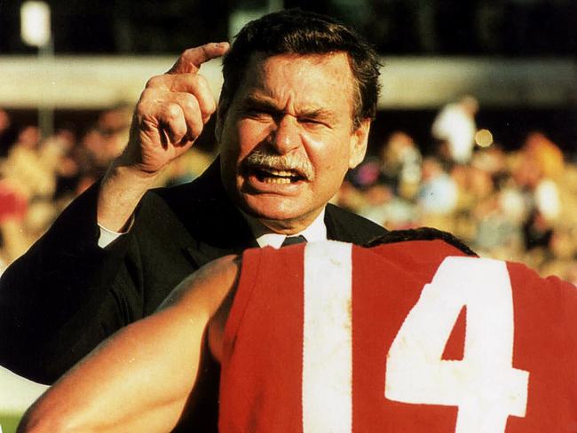 Barassi lays down the law while rebuilding the Swans.