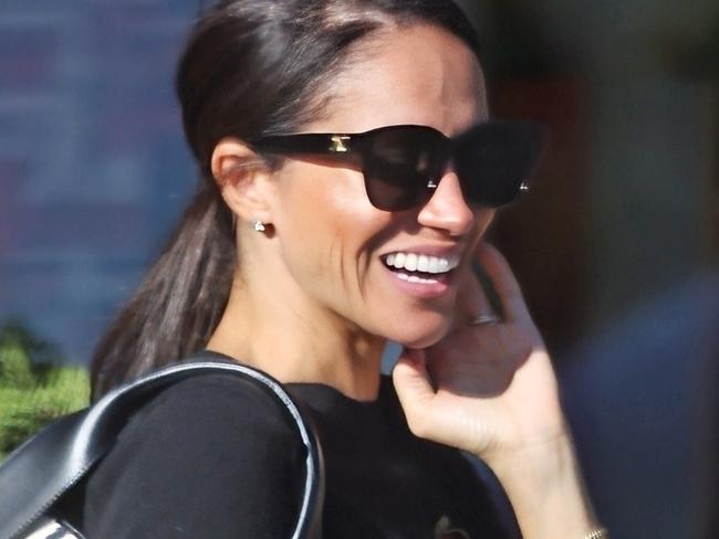 AU_2776659 - Santa Barbara, CA  -  *PREMIUM-EXCLUSIVE*  - Meghan Markle is seen for the first time after she and Harry stopped in San Diego at a new Veterans facility for Remembrance Day.  Meghan was all smiles as she  left Pane e Vino for lunch in Montecito with pal Kelly McKee Zajfen; Meghan followed off with a stop at Wendy Foster for some home purchases before heading back to Harry at their $14 million dollar mansion. Pictures taken on 11/10/23.  Pictured: Meghan Markle  BACKGRID Australia 13 NOVEMBER 2023   Phone: + 61 419 847 429 Email:  sarah@backgrid.com.au