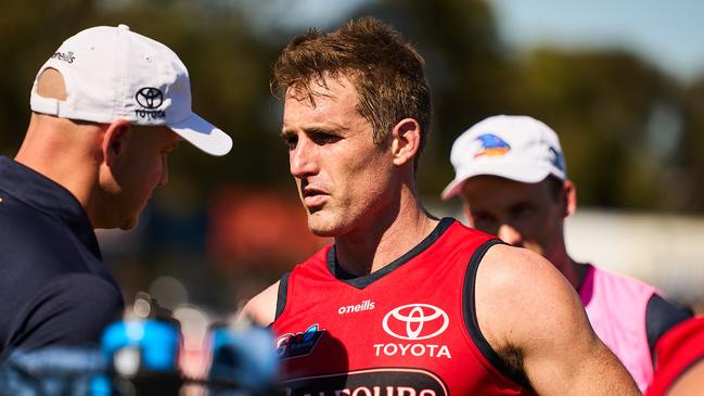 Ex-Richmond midfielder Daniel Jackson was set to debut for St Peter’s Old Collegians on Saturday until a late call up to the Crows’ SANFL side. Picture: Matt Loxton