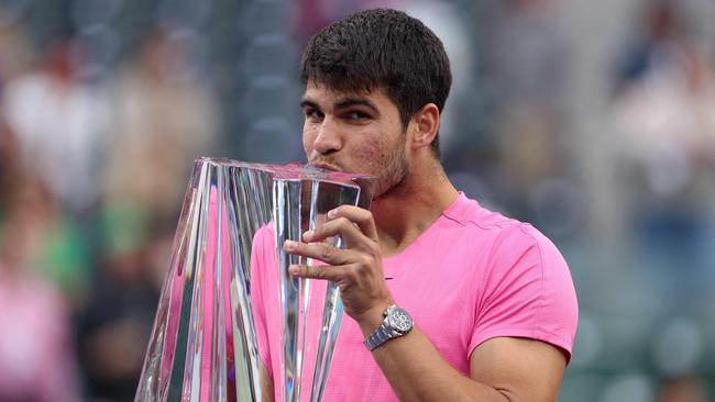 Not a crown, but it will do. Photo by JULIAN FINNEY / GETTY IMAGES NORTH AMERICA / Getty Images via AFP.