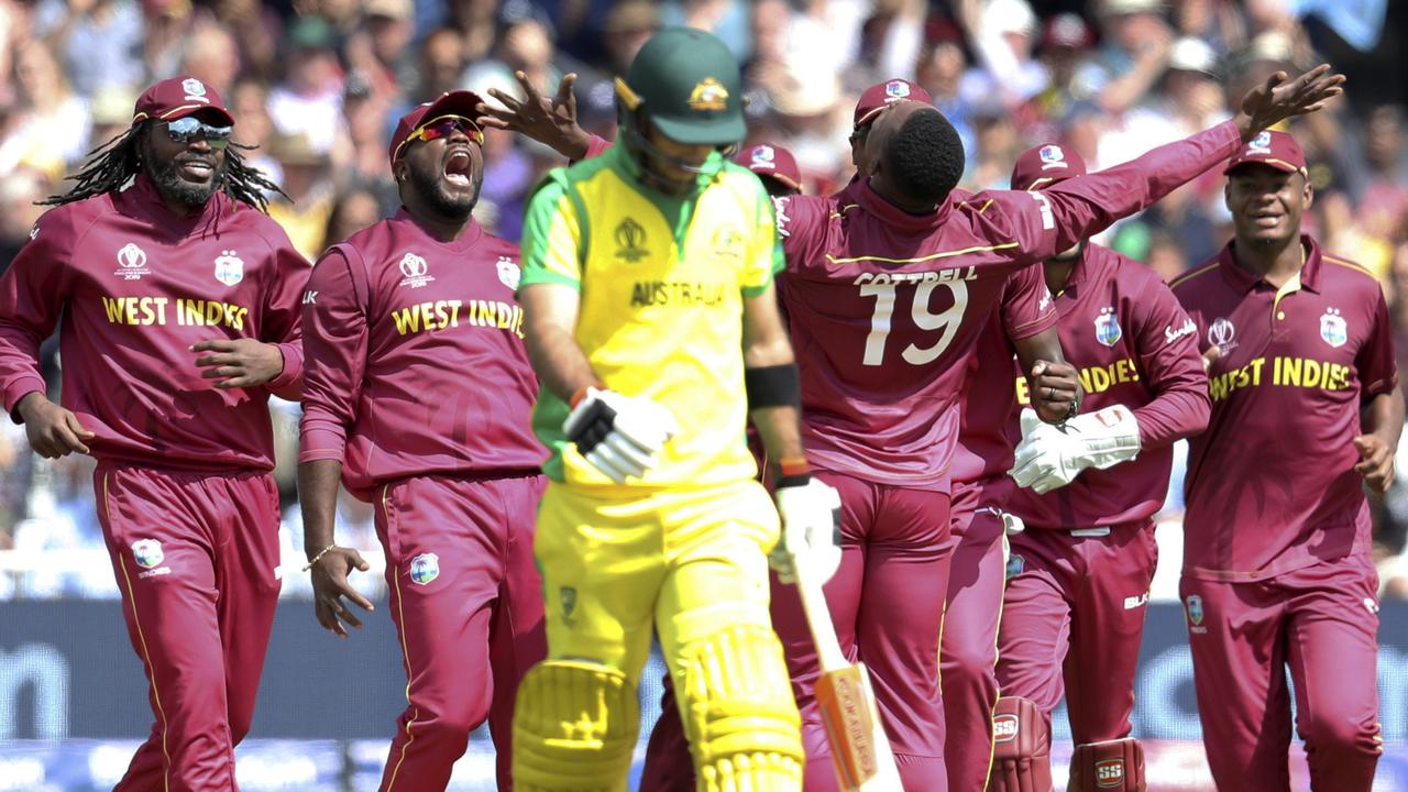 Glenn Maxwell was the fourth wicket to fall. Photo: Rui Vieira/AP Photo.