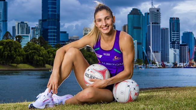 Queensland Firebirds captain announcement and  leadership group.Queensland Firebirds captain Kim Ravaillion.Picture: NIGEL HALLETT