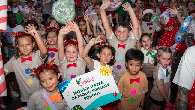 Thousands of Territorians braved the tropical heat for A Very Darwin Christmas Pageant. Picture: Pema Tamang Pakhrin