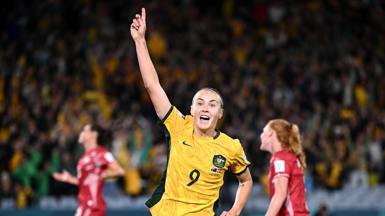 Australia Womens World Cup Matildas beat Denmark, Caitlin Foord, Hayley Raso score goals, Sam Kerr returns to field The Australian