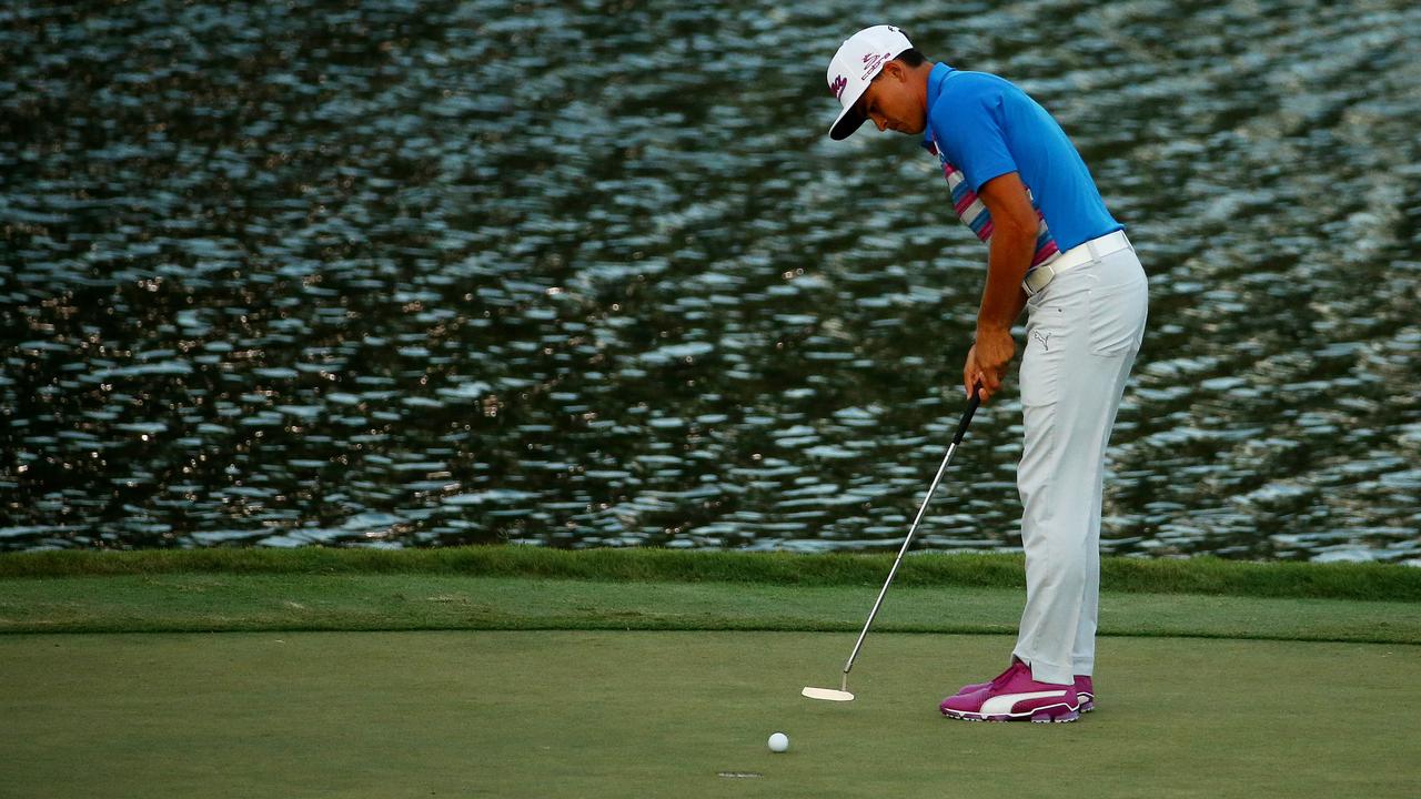 Fowler’s winning putt at the 2015 Players Championship.