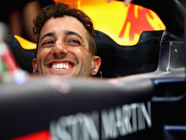 MONTE-CARLO, MONACO - MAY 24:  Daniel Ricciardo of Australia and Red Bull Racing prepares to drive in the garage during practice for the Monaco Formula One Grand Prix at Circuit de Monaco on May 24, 2018 in Monte-Carlo, Monaco.  (Photo by Mark Thompson/Getty Images)