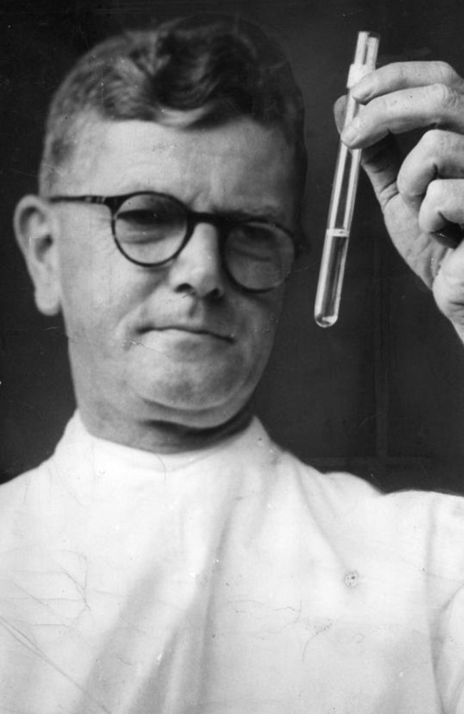 Nobel Prize winner Sir Frank Macfarlane Burnet was crowned the first Australian of the Year in 1960. Picture: Supplied