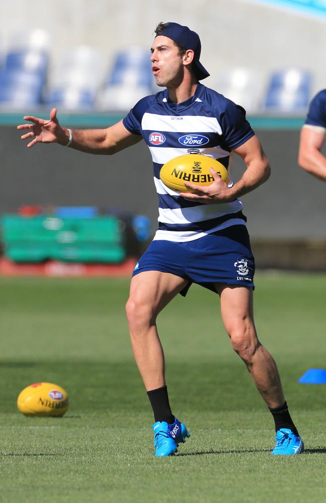 Menzel had an extensive medical examination before signing with the Swans. Picture: Peter Ristevski.