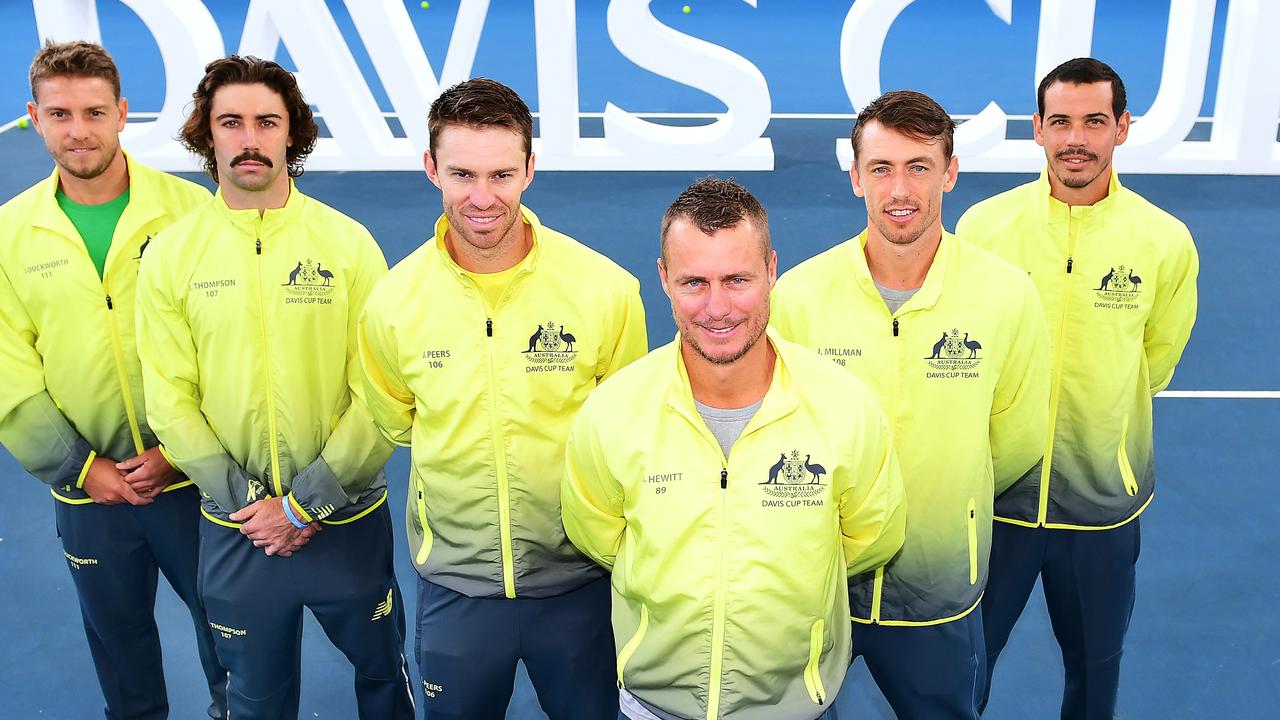 Davis Cup Australia coach Lleyton Hewitt ready to unleash Jordan