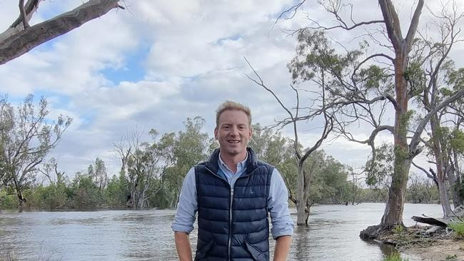 Opposition leader David Speirs MP at the Riverland on November 21st, 2022. Picture: David Speirs MP