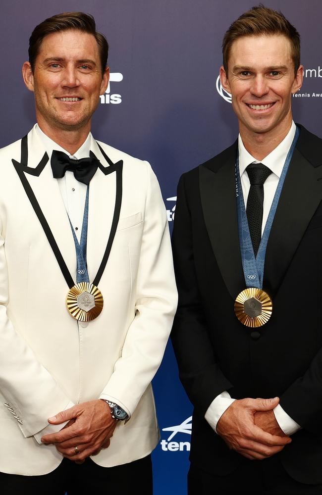 Matt Ebden and John Peers. Picture: Getty