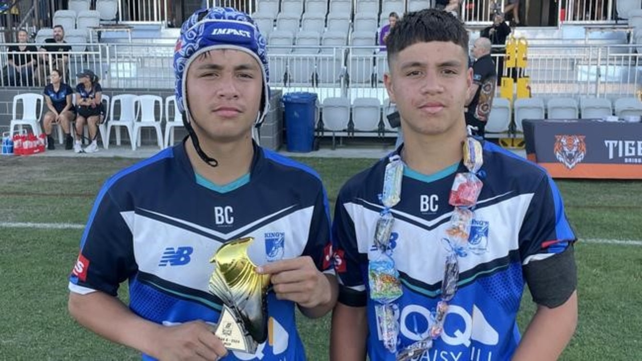 Kobe Te Kiri and Noah Te Kiri of King’s Christian College have been signed by the Gold Coast Titans.