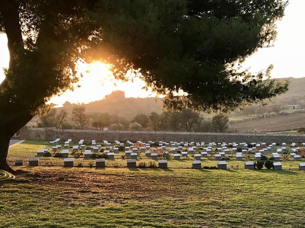 Portianou cemetery. Picture: John Burfitt