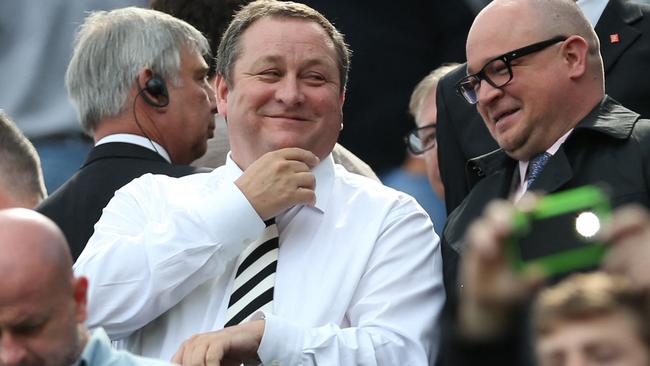 Newcastle United's former owner Mike Ashley won’t be missed. Photo by Ian MacNicol / AFP.