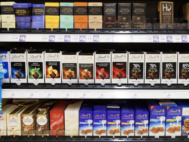 Chocolate lovers could be facing a possible nightmare ahead of the silly season due to dwindling global cacao supplies. Picture: Dan Kitwood/Getty Images