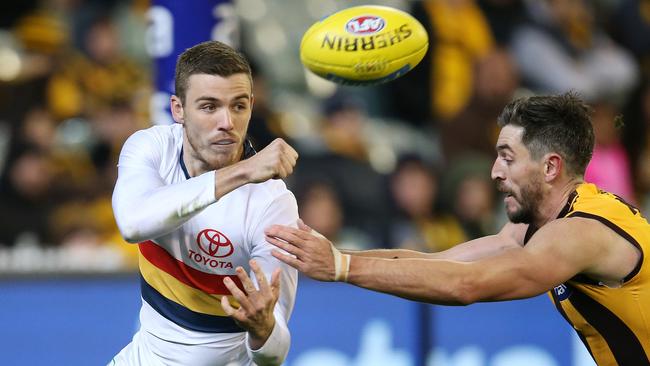 Paul Seedsman clears by hand. Picture: Michael Klein