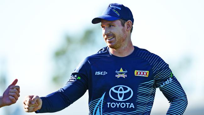 North Queensland Cowboys training from 1300 Smiles Stadium, Townsville. Michael Morgan. Picture: Zak Simmonds