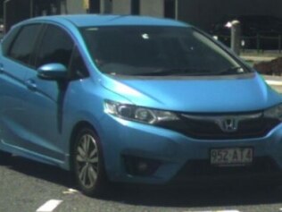 Police are urging for anyone who saw the car on Tuesday afternoon into the early evening to contact Crime Stoppers. The car's number plate is 952 AT4. Picture: Supplied