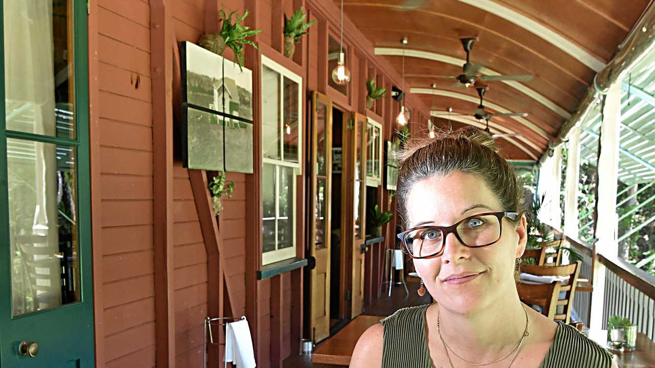 Restaurant Review at Harry&#39;s on Buderim.Lisa Bell with a colourful and tasty dessert. Picture: Warren Lynam