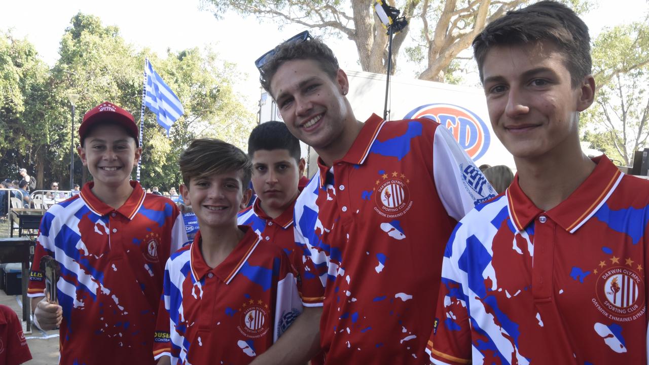 James Harley, Kobi Jennings, Sam Briceno Rossi, John Halikos and Kosta Karpasiti.