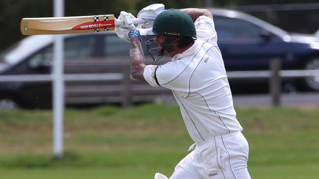 Michael Bury in action for Craigieburn. Picture: Hamish Blair