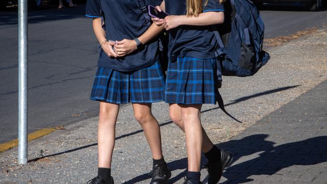 NSW Roads Minister John Graham urged parents, carers and school communities to contribute to the audit. Picture NCA NewsWire/ Emma Brasier