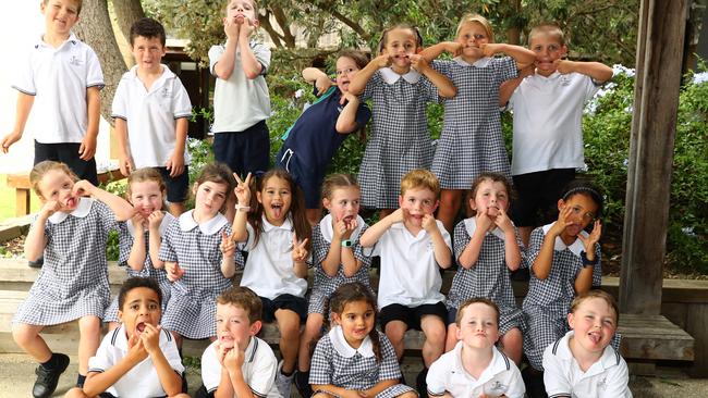 St Thomas Primary School 2025 Foundation Colleen front Cayllum Byrne, Freddie Johnson, Mila Sanzaro, Lachie Tester, Duncan Cobb. Middle Harriet McIntosh, Ellie Cuddy, Nova Badr, Florence Santalucia, Ava Allen, Reggie Rigby, Elena Kemp, Abby Gopall. Back Elijah Van Wanrooy, Reeve Burden, Valentino Holland, Connie Gleeson, Matilda Young, Coco Pigott, Charlie Flannery