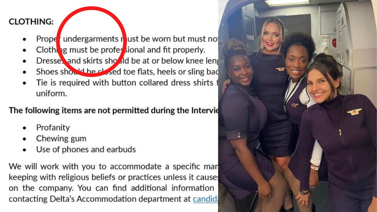 The memo reveals what uniform requirements there are for cabin crew.