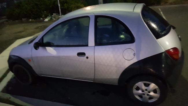 The abandoned car in the Craigieburn train station carpark will be removed soon.