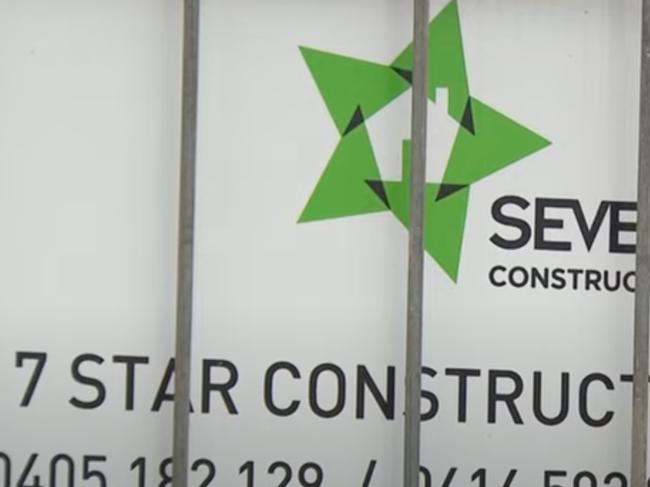 Adelaide builder 7 Star Construction stripped of license. Dozens of Adelaide homebuyers are facing an uncertain future with another local builder on the brink of collapse. Picture: 7NEWS