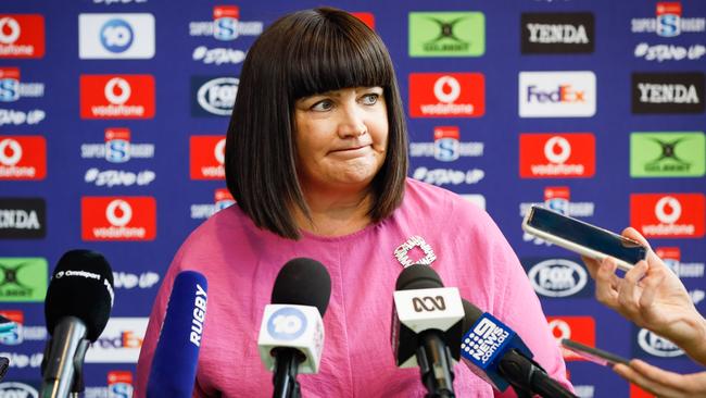 RA CEO Raelene Castle. The Giteau Law will be off limits at the upcoming AGM. Picture: Hanna Lassen/Getty