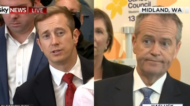 Journalist challenges Bill Shorten on climate change, again