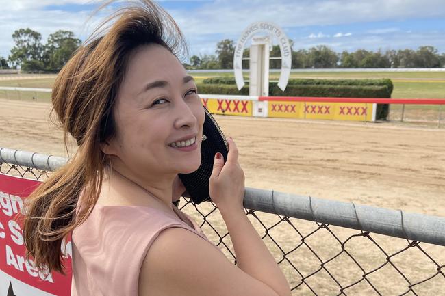 Tomoko Taylor enjoyed the Bundaberg Toyota Race Day on Saturday, May 13.