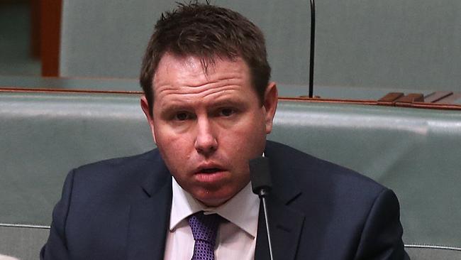 Andrew Broad in Question Time. Picture: Kym Smith.