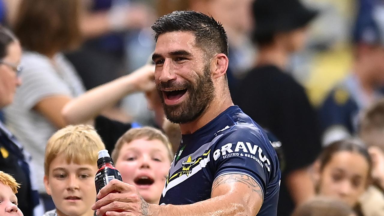 In his words: James Tamou takes fans inside emotional North Queensland  Cowboys NRL return