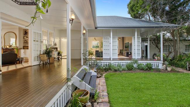 This five-bedroom house at 11-15 Cleveland Tce, Ormiston, is for sale by negotiation.