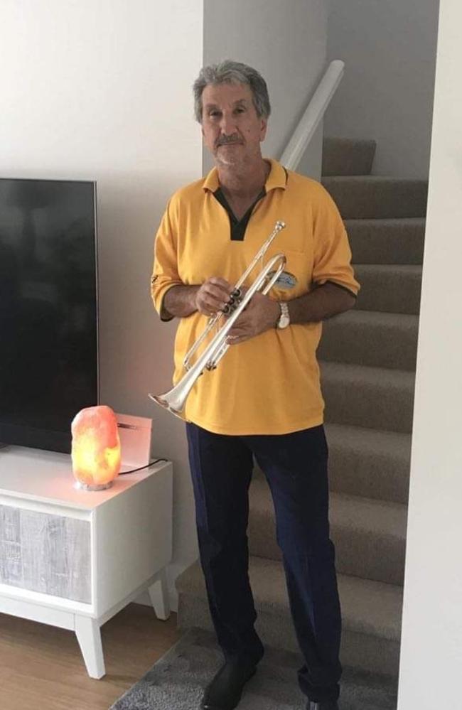 Gaetano Gugliotta loved to play the trumpet, and enjoyed spending more time on the pastime in retirement.