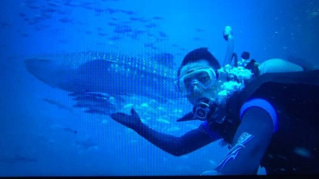 Eric was a keen scuba diver. Picture: Supplied