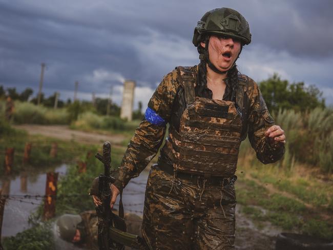 It was a shocking onslaught for some as they faced the trying conditions. Picture: Ercin Erturk/Anadolu Agency via Getty Images