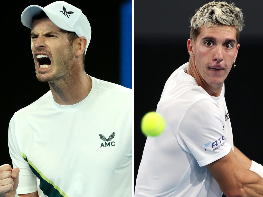 Australian Open 2023 live Day 2 updates, results, Thanasi Kokkinakis; Andy Murray vs Matteo Berrettini, play suspended, Kim Birrell def Kaia Kanepi, schedule, matches, weather, scores, stats, results, Aussies in action