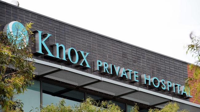 Knox Private Hospital in Wantirna will be closing its maternity ward in January.