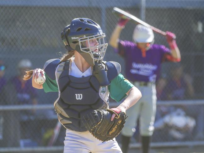 Met North V Sunshine Coast at the 12-14 years QLD School Sport 12-14 years Baseball Championships at Benowa. Picture: Glenn Campbell