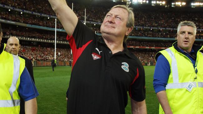 Former Essendon coach Kevin Sheedy was effectively sacked.