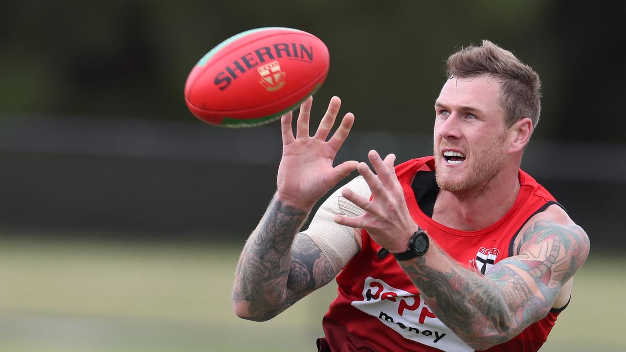 Tim Membrey scored a game-high 164 in St Kilda’s win over Hawthorn.