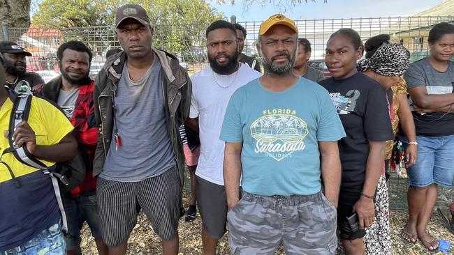 A group of around 30 Linx-contracted PALM workers assembled at the Bundy Down Under hostel in Bundaberg Central on Friday, September 8 to protest official inaction following the Linx withdrawal.