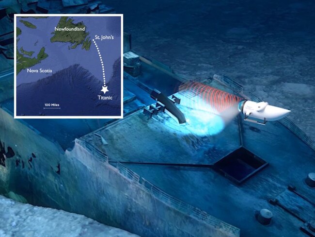 tourist sub vanishes while exploring titanic