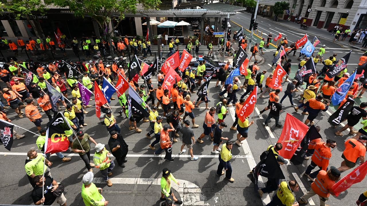 Premier Annastacia Palaszczuk described the protest as “disgraceful behaviour”. Picture: Lyndon Mechielsen