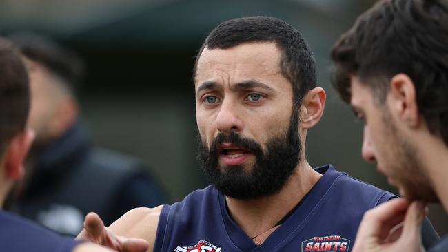 Tamer Abdallah, the playing coach of Northern Saints. Picture: Hamish Blair