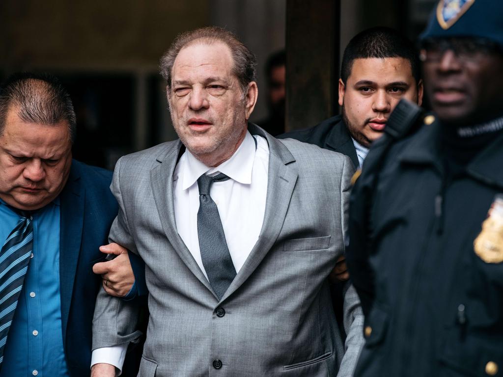 Harvey Weinstein leaves New York City Criminal Court after a bail hearing on December 6, 2019 in New York City. Picture: AFP