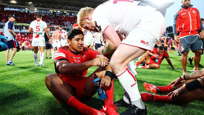 Graham and Taumalolo know what the international game can be. (Hannah Peters/Getty Images)